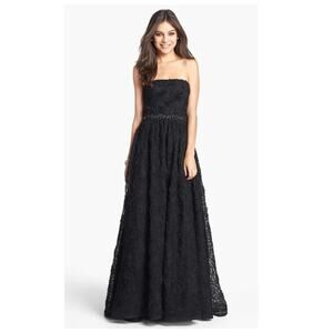 Adrianna Papell Strapless Soutache Gown Size US/4